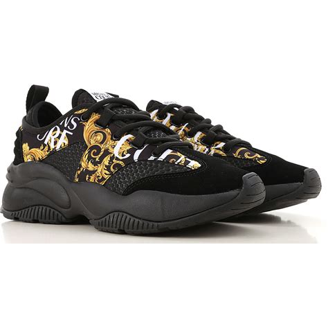 versace couture jeans trainers|Versace men's shoes.